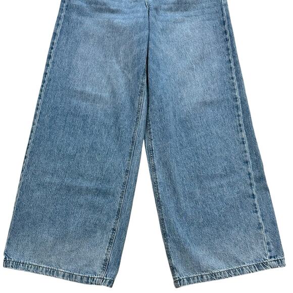 ZARA GIRLS High Rise Wide Leg Jeans 13-14y EUC - Picture 4 of 5